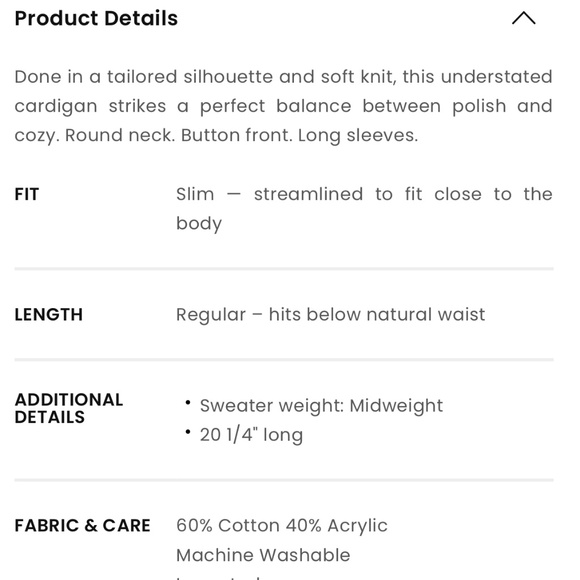 NWT -LOFT Textured Sweater Jacket Button down, Tan Size XS - Picture 2 of 5